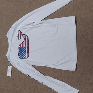 NWT VINEYARD VINES WOMEN'S PERFORMANCE LS